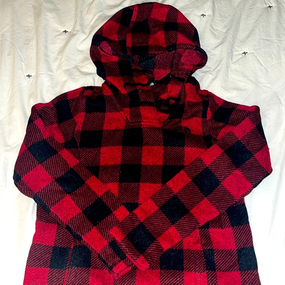 The North Face Tops - Buffalo plaid north face fleece